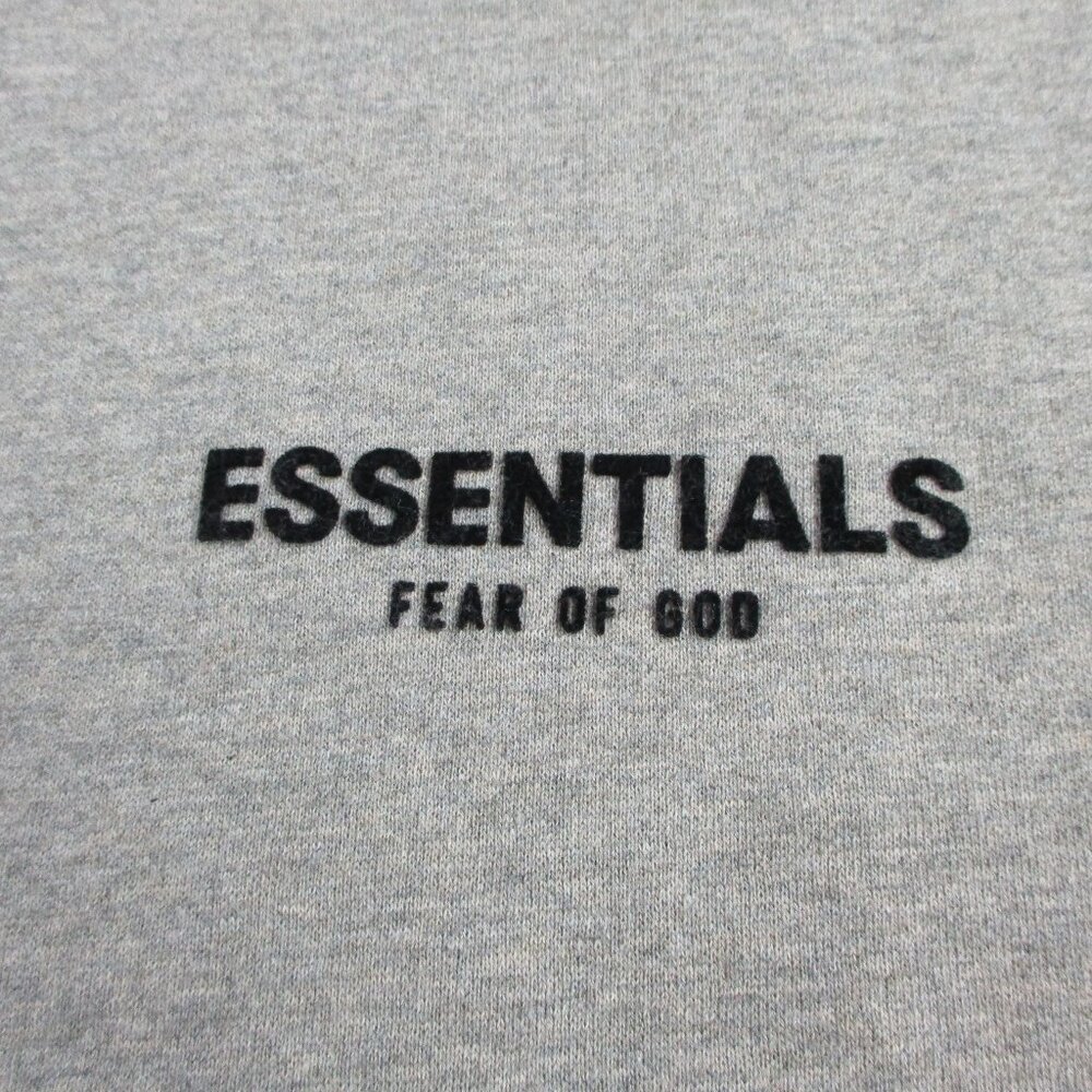 Fear of God Essentials Hoodie Adult XL Dark Oatmeal Heather Fleece  Sweatshirt - Picture 4 of 12